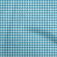 thumbnail image 1 of oneOone Cotton Silk Medium Blue Fabric Geometric Craft Projects Decor Fabric Printed By The Yard 42 Inch Wide, 1 of 5