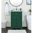 thumbnail image 3 of Elegant Decor Americana 24" Wood Single Bathroom Vanity in Brown Teak, 3 of 7