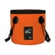 thumbnail image 1 of Cubo portátil para almacenar agua, bolsa de agua resistente, cubo de pesca plegable naranja, 1 of 9