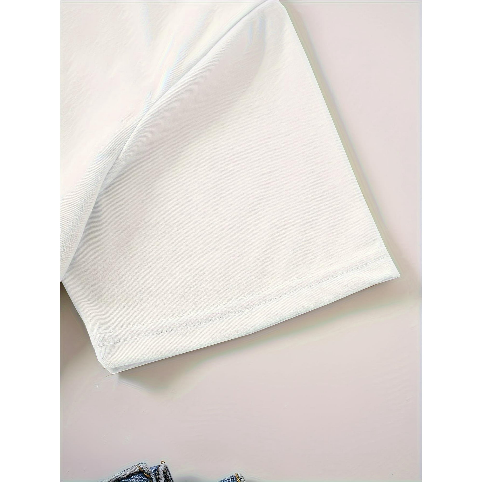 T-shirt Femme Manches Courtes Col Rond - Imprimé Sourire - 95% Coton - Coupe Décontractée