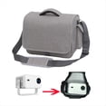 thumbnail image 3 of Projector Shoulder Bag - Portable, Shockproof Storage Thick Protective Layers for Cameras and Projectors Grey, 3 of 7