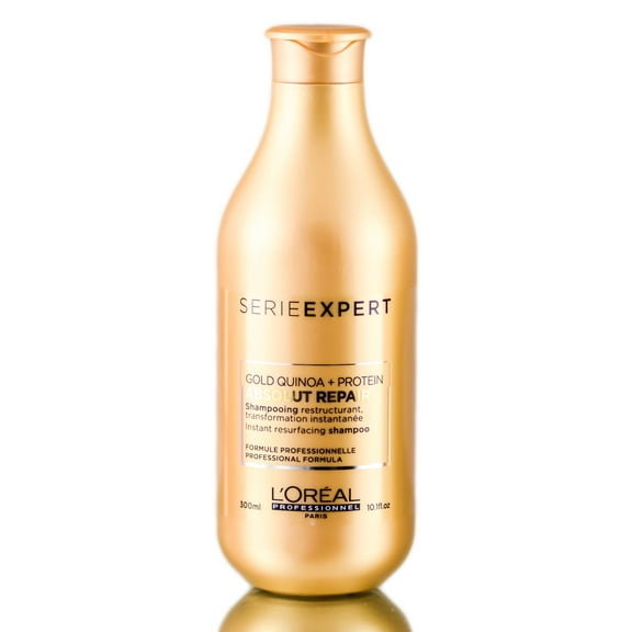 L'Oreal SerieExpert Gold Quinoa Protein Absolut Repair Resurfacing Shampoo - 10.1 oz