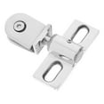 thumbnail image 6 of Zehuanyu Installation Shower Door Pivot Hinge 8.00X7.50X1.80CM Silver, 6 of 8