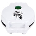thumbnail image 5 of Waffle Wow! Gingerbread Man Mini Waffle Maker, Haga que esta Navidad sea especial para niños con una linda gofrera de 4 pulgadas, aparato de desayuno antiadherente eléctrico Blanco, 5 of 5