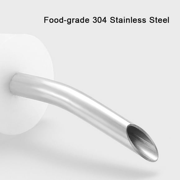 Backpacking Outdoor Stainless Steel Kettle Long Narrow Spout Teapot Spout Coffee Pot Extension Pipe Hand Drip Filter Spout Kettle Pourer