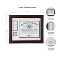 thumbnail image 3 of Allied Frame US Navy Medal and Award Certificate Frame - 8 x 10 Opening, 3 of 6