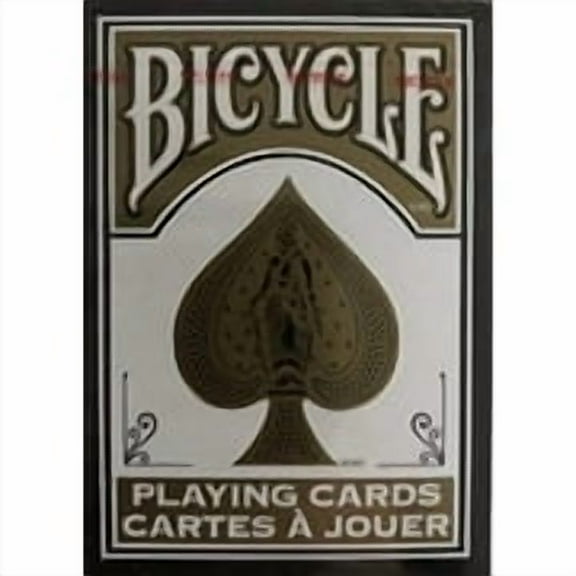 Bicycle Fashion Black Gold Playing Cards