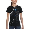 thumbnail image 5 of Valoranta Omen Youth T-Shirts Graphic Shirts Blouse For Teen Boys Girls Casual Short Sleeve Tee Tops Large, 5 of 6