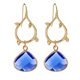 thumbnail image 1 of Pendientes de gancho de oreja de hoja de gota de cristal de corazón de melocotón de joyería de moda Wmkox8yi sjalhkljlk4393, 1 of 1