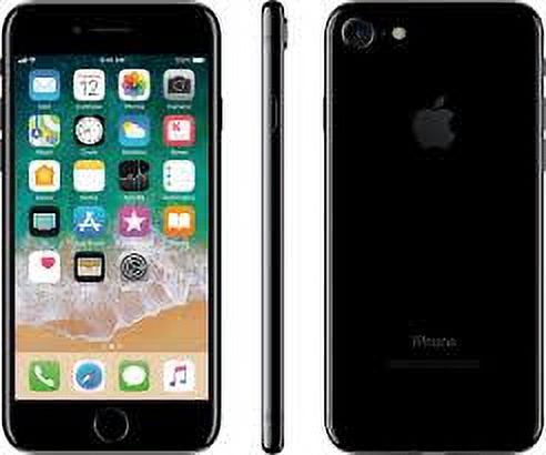 Restored Apple iPhone 7 Cellphone, 32GB,Black Matte, Unlocked (Refurbished) - image 2 of 2