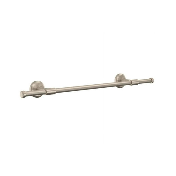 Delta Westdale 24 in. Adjustable Towel Bar in Spotshield Brushed Nickel