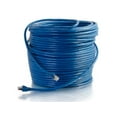 thumbnail image 2 of C2G 250ft Cat6 Ethernet Cable - Solid Shielded (STP) - Blue - Patch cable - RJ-45 (M) to RJ-45 (M) - 250 ft - screened shielded twisted pair (SSTP) - CAT 6 - snagless - blue, 2 of 2