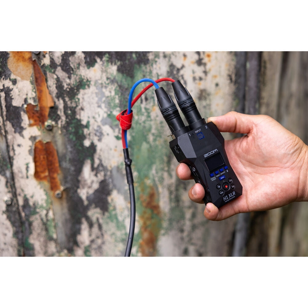 Zoom H1 XLR Portable Audio Recorder for Video Bundle With MDR-7506 Professional Stereo Headphones + Extreme Pro 64GB microSDXC Memory Card + USB Card Reader + More