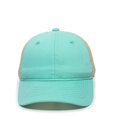 thumbnail image 3 of Outdoor Cap FWT-130L Cotton twill unstructured cap-Mint/Beige, 3 of 8