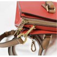 thumbnail image 7 of Michael Kors Sheila Medium Center Zip Shoulder Crossbody Bag Dark Sangria/Brown, 7 of 7