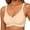 01-Jacquard Nude, variant on MINTREUS Women's Seamless Bras No Underwire Scalloped Push Up Bras Soft Wireless Comfort Bralettes Full Coverage