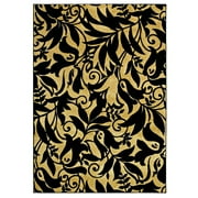 Impressions Encore Area Rug, Black