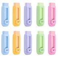 thumbnail image 2 of Under 1$ Dollar! Tarmeek 10 Pack Push Eraser with Roller Wheel Traceless Mechanical Click Eraser Less Scraps for Pencil Colored Pencil Marks Daily Office Homework Use with Replacement, 2 of 9
