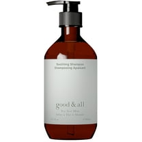 Good&All Tea Tree Shampoo for Dry Itchy Scalp with Peppermint - Sodium Lauryl Sulfate / Sulphate, Silicone, Paraben, Fragrance Free - 13.5 fl oz