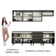 thumbnail image 5 of Cocina Integral Completa Modular Madesa Reims 250cm Negro 05, 5 of 10