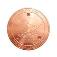 thumbnail image 2 of Outdor Copper Disc Bird Bath For Bird Feeders Brass Water Basin Cleaning Disk For Outdoor Bird Bath Bird Feeders For Outdoor Use Copper Bird Bath Cleaner With Protective Coating, 2 of 5