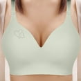 thumbnail image 4 of gakvbuo Plus Size Bras for Woman Full Coverage Bras No Underwire Wireless Seamless Wirefree Support Lift Full Coverage Push Up T Shirt Bra Woman Everyday Bra Daily Bra Underwear No Rims, 4 of 9