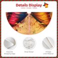 thumbnail image 3 of Disketp Vibrant Rainbow Butterfly A Christmas Tree Skirt, Christmas Tree Decorations, Christmas Decor, Tree Mat Decoration(30-48IN)-30", 3 of 6