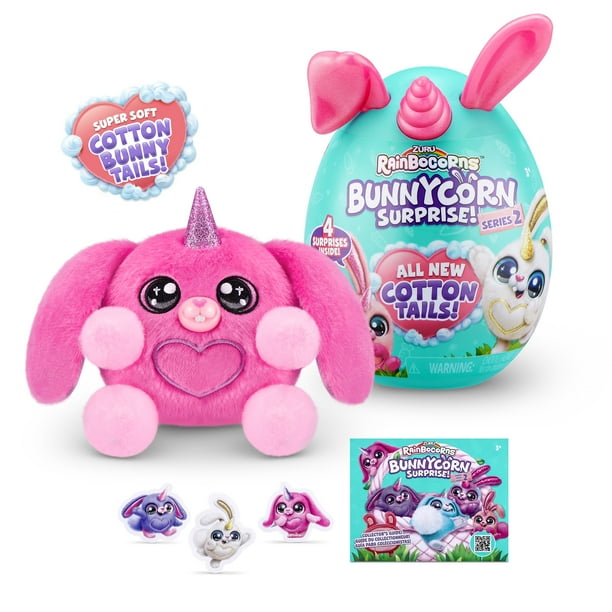 Rainbocorns Bunnycorn Surprise Series 2 Plush Toy for Classrooms