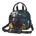 thumbnail image 1 of Easygdp Surrealist Goat Caja de Almuerzo para Mujeres y Hombres, Bolsa de Almuerzo Insulada, Bolsas Reutilizables Impermeables para Viajes, Trabajo y Picnics, 1 of 7