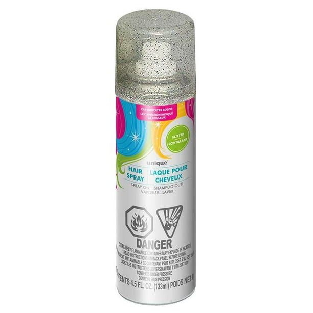 Rainbow Glitter Hair Spray, 4.5 fl oz