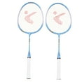 thumbnail image 4 of WRITWAA 1 Pair Badminton Racket Aluminum Alloy Badminton Rackets for Kids Lightweight Outdoor Sports, 4 of 8