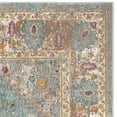 thumbnail image 5 of SAFAVIEH Aria Rosalin Traditional Area Rug, Blue/Cream, 6'5" x 6'5" Square, 5 of 6