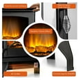 20" Electric Fireplace Stove, Freestanding Fireplace Heater with