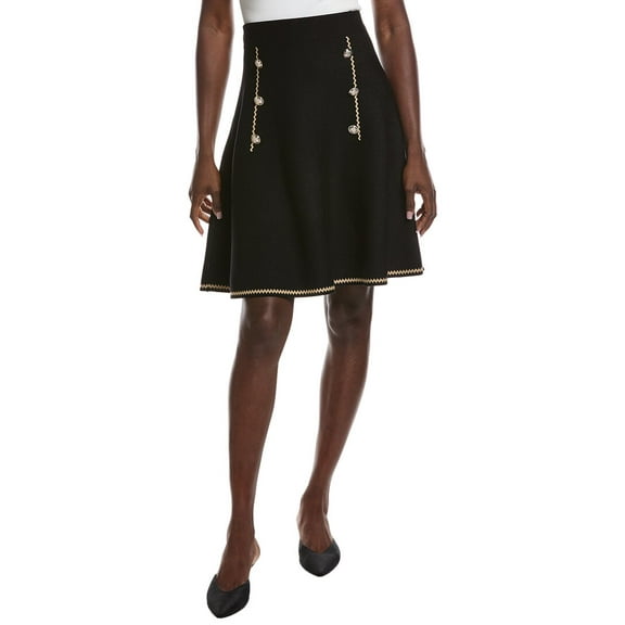 Nanette Nanette Lepore womens  Skirt, l, Black