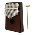 thumbnail image 5 of RENACLIPY Portable Kalimba Thumb Piano in Coffee Color - Compact 1 Set Musical Instrument for Beginners and, 5 of 8
