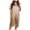 Khaki, variant on Aboser Women's Satin Nightgowns Short Sleeve Silk Sleepshirts Loose V Neck Loungewear Cozy Knee Length Nightgown Sleepwear Lightweight Homewear