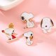 thumbnail image 5 of Broche de Snoopy Charlie Brown, figuras de anime, lindos broches, juguetes, artículos de anime, decoración, regalos de cumpleaños para niños, regalos de Navidad, 5 of 5