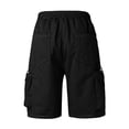 thumbnail image 5 of Mens Shorts Cargo Men's Joggers with Pocket Mens Hiking Shorts Casual Men's Summer Shorts Men Fashion, 5 of 6