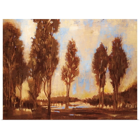 Great BIG Canvas | Rolled Liz Jardine Poster Print entitled Plein Aire Neutral