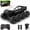 black, variant on YSZZYSM 1:18 Scale 8-Wheel Amphibious Remote Control Car, 2.4GHz Water & Land All-Terrain RC Truck with 360° Spin, Waterproof Remote, Gift for Boys Girls Ages 6-12