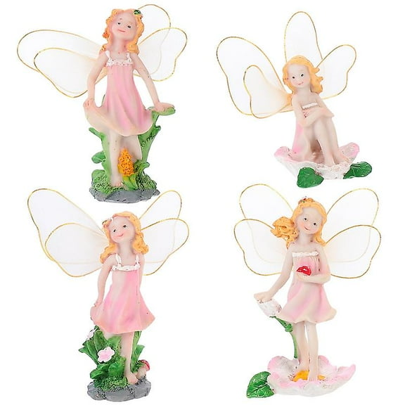 4pcs Miniature Figurines