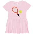 thumbnail image 3 of Inktastic Tennis Racket and Ball Girls Baby Dress, 3 of 5
