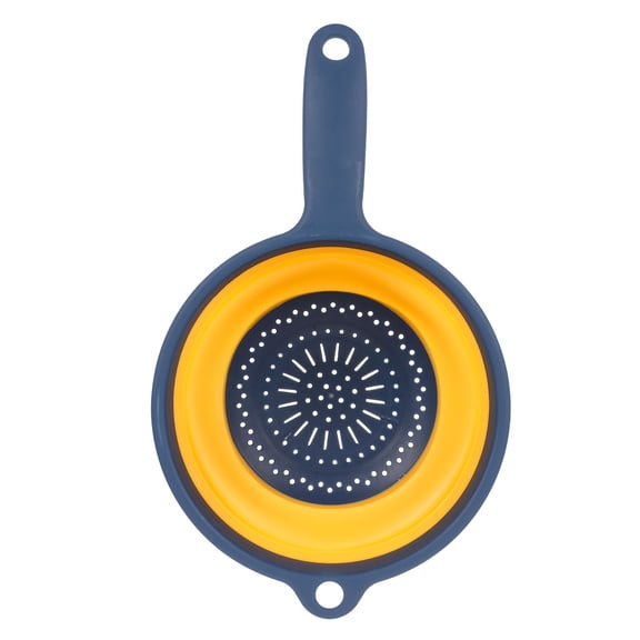 NICERIO 1Pc Space Saving Foldable Kitchen Strainer Basket for Washing Vegetables and Fruits