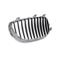 thumbnail image 2 of KarParts360 For BMW 528i/535i 2008 2009 2010 Grille Driver and Passenger Side | Pair | Front | Plastic | Chrome Frame With Chrome/Black Inner Fins | BM1200140, BM1200141 | 51137065701, 51137065702, 2 of 3