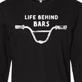 thumbnail image 4 of Inktastic Life Behind Bars BMX Long Sleeve T-Shirt, 4 of 5