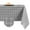 Grey, variant on 100% Waterproof PVC Table Cloth, Oil-Proof Spill-Proof Vinyl Rectangle Tablecloth, Wipeable Table Cover for Outdoor and Indoor Use, 52x52 Inch, Grey Checkered Pattern