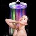 thumbnail image 4 of Labymos LED Rainfall Shower Head 8inch Round Shower Head Multiple Colors Automatically Color-Changing Showerhead for, 4 of 8