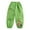 Green, variant on UACY Toddler Girls Waterproof Rain Pants Flower Print Rain Rainwear Kids Windproof Mud Dirty Proof Elastic Trousers (Pink, 18-24 Months)