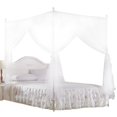thumbnail image 2 of Fdit Bed Canopy,Luxury Princess Three Side Openings Post Bed Curtain Canopy Netting Mosquito Net Bedding,Mosquito Net, 2 of 10
