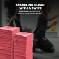 thumbnail image 4 of SIMPLI-MAGIC Premium Shop Toallas 14 x 12 Grado Comercial Rojo Paquete de 150, 4 of 5